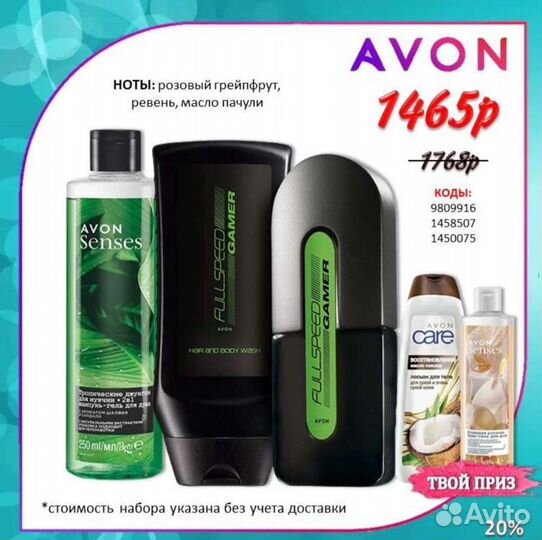 Эйвон парфюмерия мужская и женская