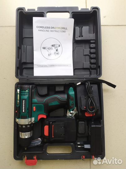 Шуруповерт muwoteg 26v 2a/ч. (черный кейс)