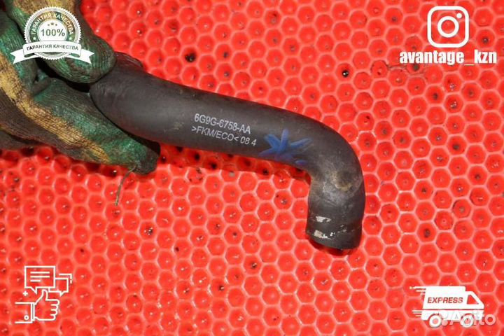 Патрубок под впускным коллектором Ford Focus 2 1.8