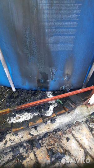 Каркасный бассейн бу