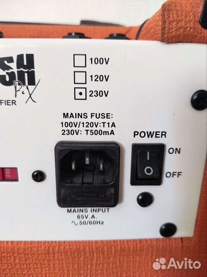 Ламповый комбоусилитель orange crush 25BX