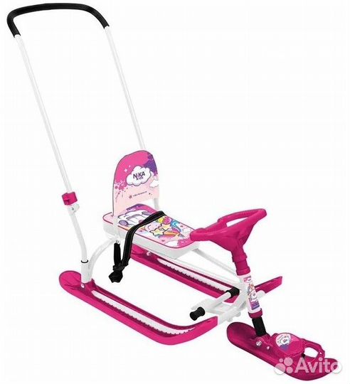 Снегокат Twiny2 magic с единорогом *1 h-260мм