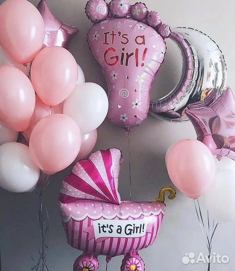 Шарики на выписку