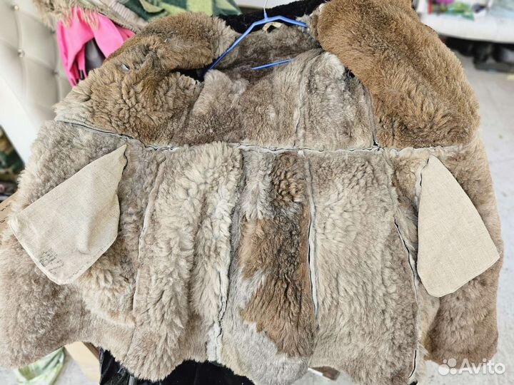 Тулуп из овчины армейский