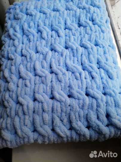 Плед детский плюшевый