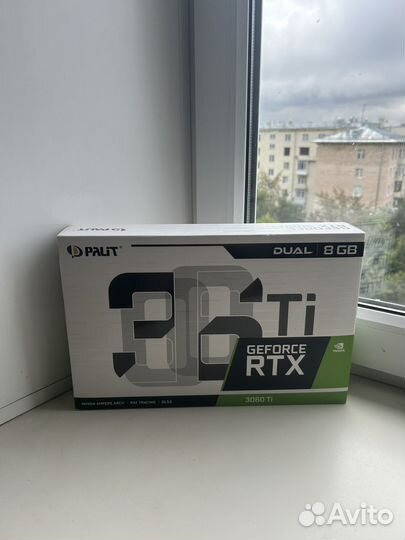 Видеокарта palit geforce rtx 3060 ti dual 8g