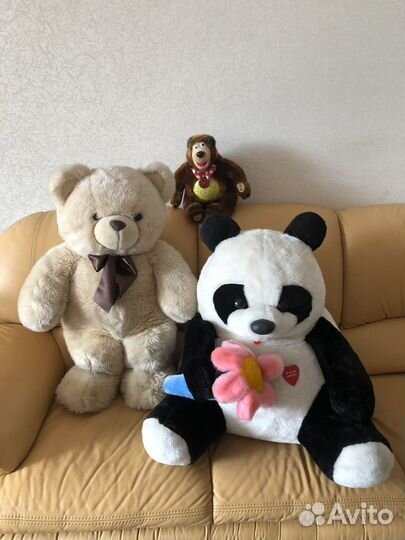 Большие плюшевые медведи