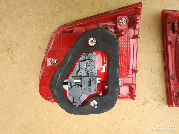 Фонарь задний внутренний Volkswagen Tiguan Рестайл