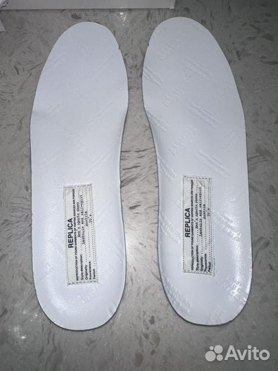 Кеды Maison Margiela Replica Patent White