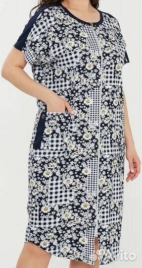 Халат женский большой размер