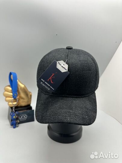 Кепка зимняя с ушами 60