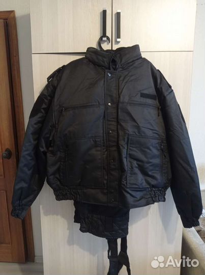 Форма охраны демисезонная черная