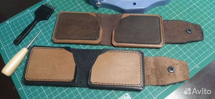 Мужской кошелёк из натуральной кожи