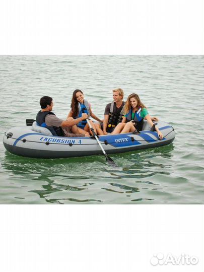 Надувная лодка Intex