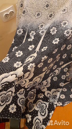 Ткань крепдышин натуральный