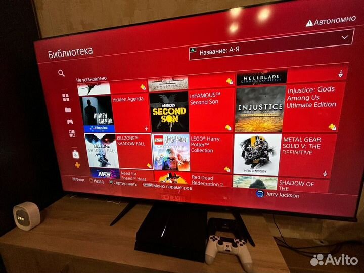 Игровая приставка ps4