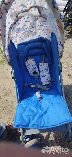 Коляска санки