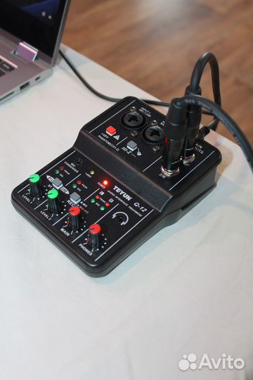 Колонки Volta P15A-R + микшер