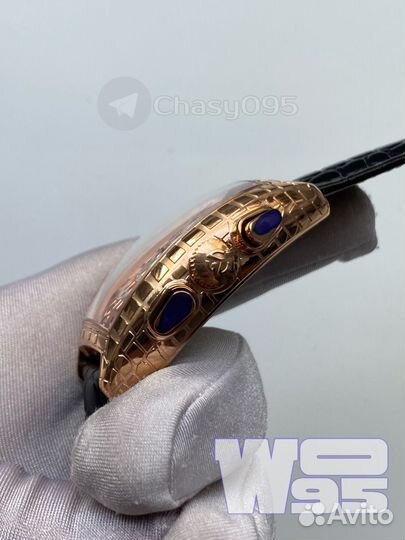 Часы Franck Muller Cintre Gold Croco (арт 027)