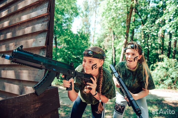 Выездной лазертаг Клин Нерф-вечеринка Лучный бой