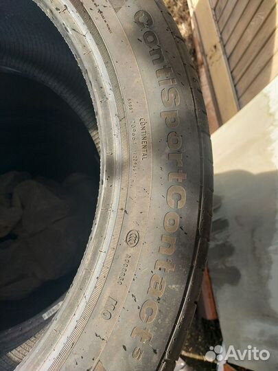 Шины летние continental conticontact 5 295/40/21
