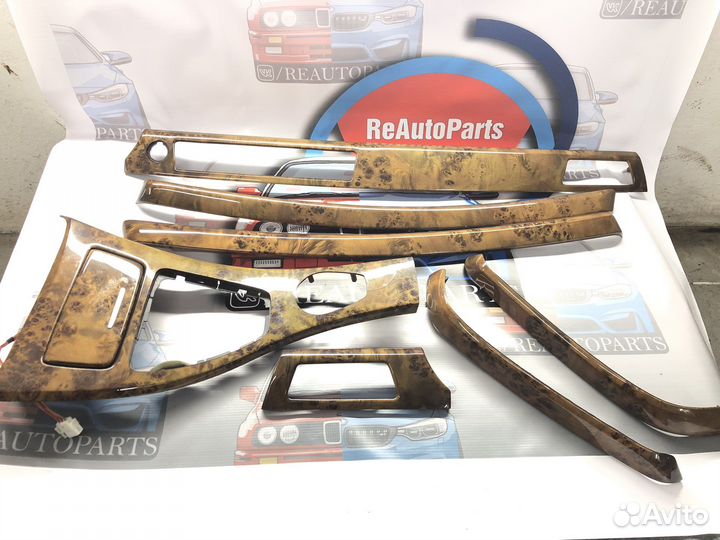 Комплект накладок салона дерево бмв