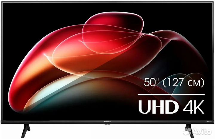 Безрамочный Hisense 50 (125см) SMART TV WiFi