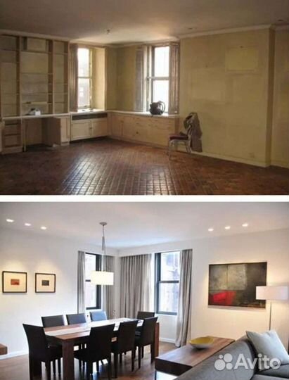 Ремонт под ключ, плитка, сантехника, электроника