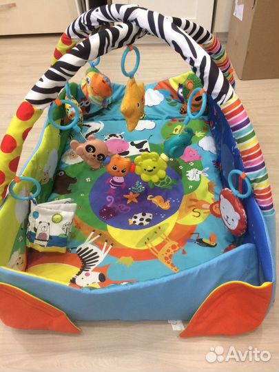 Развивающий коврик lionelo 0+