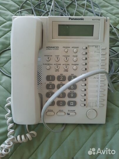Мини атс Panasonic KX-TEM824 + телефон KX-T7735RU