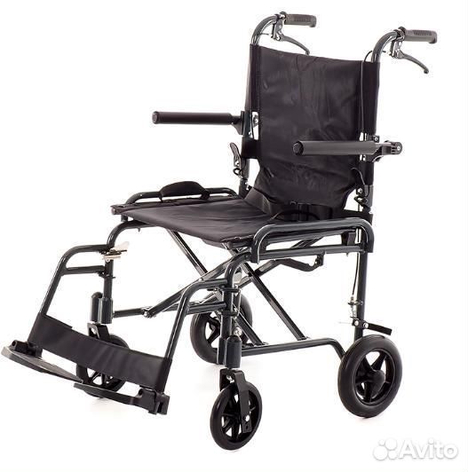 Кресло-каталка складная увеличенного размера MK280