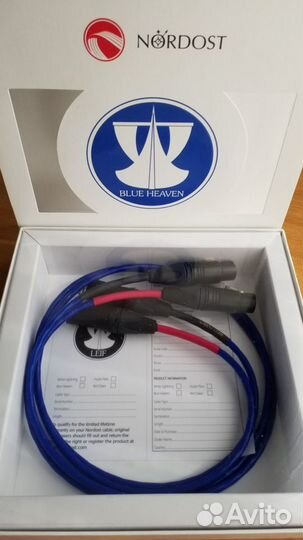 Межблочный кабель Nordost Blue Heaven XLR (1м)