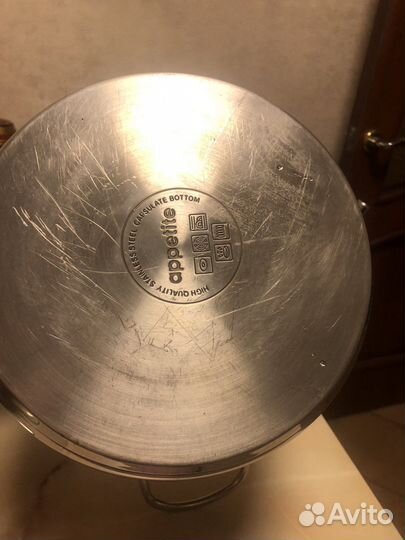 Кастрюля из нержавейки 5 литров