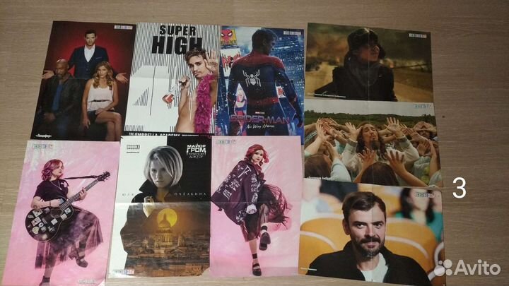 Плакаты постеры сериалы аниме фильмы бтс