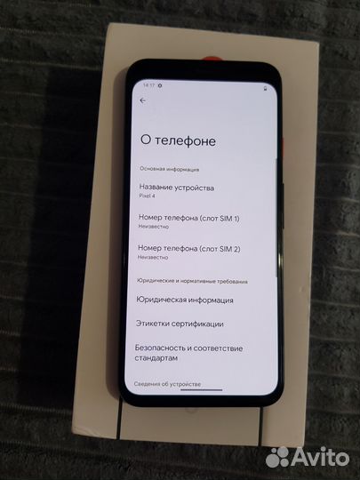 Google Pixel 4, 6/128 ГБ