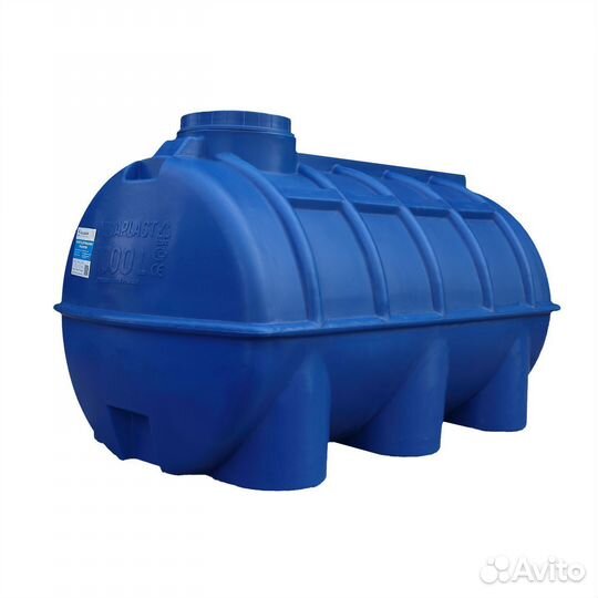Резервуар пластиковый 1 тонна для гсм и топлива (г