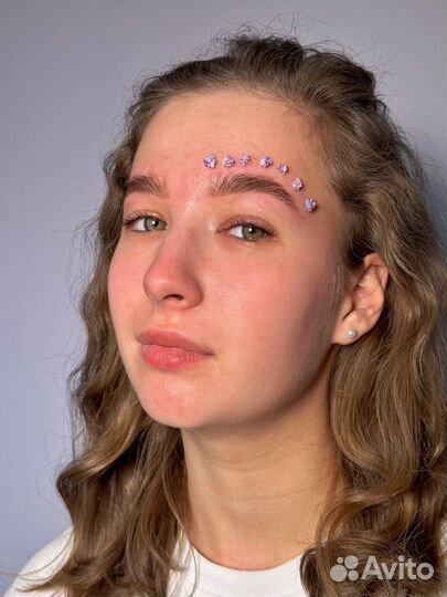 Окрашивание бровей, ламинирование ресниц