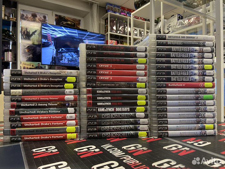 Диски на playstation 3