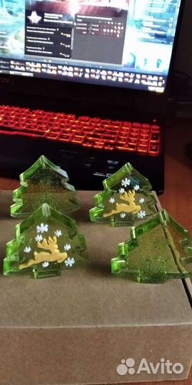 Новогодние игрушки ручной работы