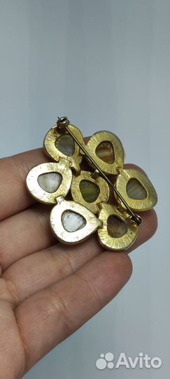 Брошь винтажная 1960-1980-е гг. №26 726 Размер и с