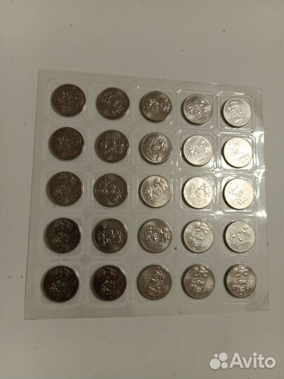 Монеты в блистере