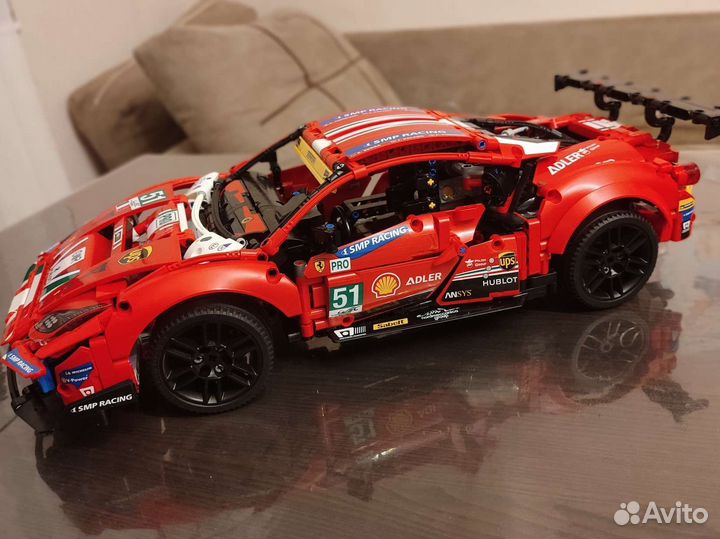 Lego technic 42125, Ferrari 488 GTE оригинал