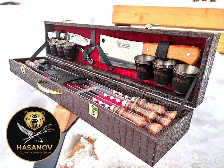 Шашлычный набор для шампуров