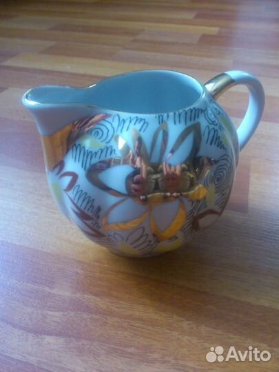 Хрустальная ваза СССР, набор рюмок Звездочка