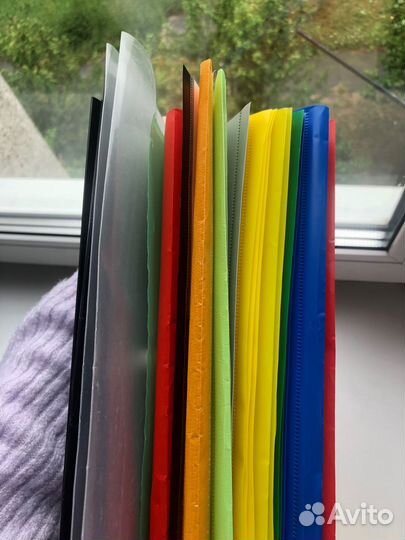 Папки, скоросшиватели, файлы, писчая бумага