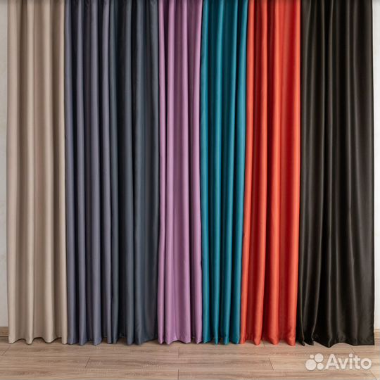 Шторы блэкаут Марсель готовые