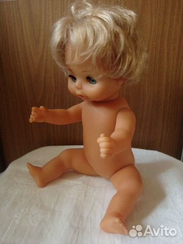 Кукла пупс прошлых лет