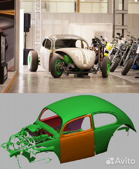 3d сканирование, обратная разработка, 3d печать