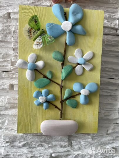 Поделка из камней в школу, садик