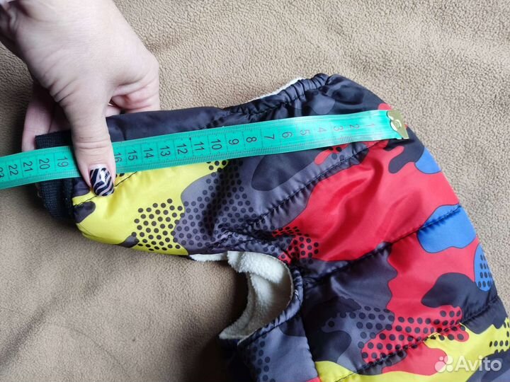 Теплый комбинезон для собаки